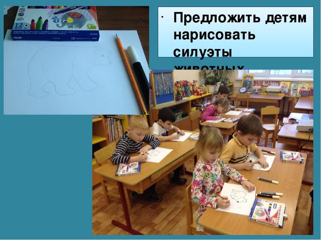 Мастер-класс «Животные Арктики» по аппликации и рисованию с пошаговым фото