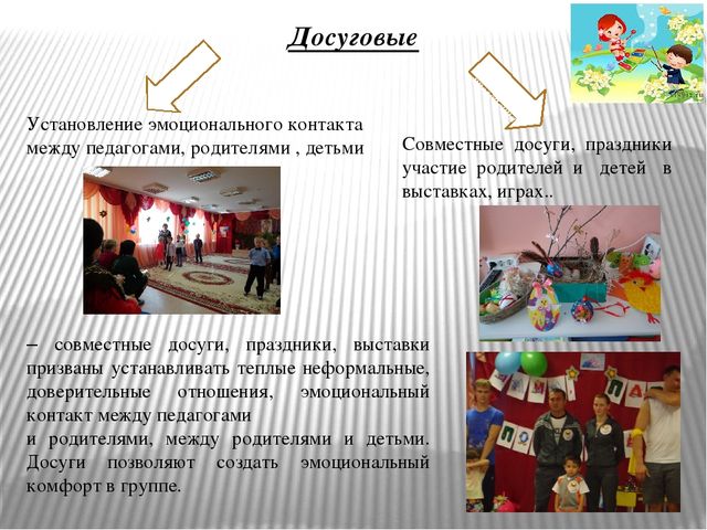 Презентация для воспитателей "Нетрадиционные формы работы с родителями"
