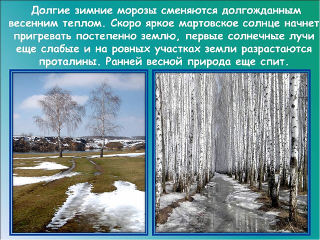Презентация на тему: "Красавица весна"