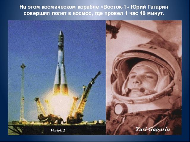 Презентация на тему: «День космонавтики»