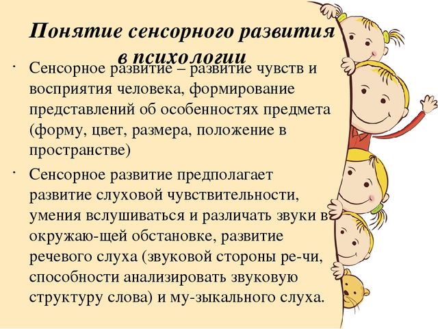 Организация работы с детьми раннего возраста по развитию анализаторов