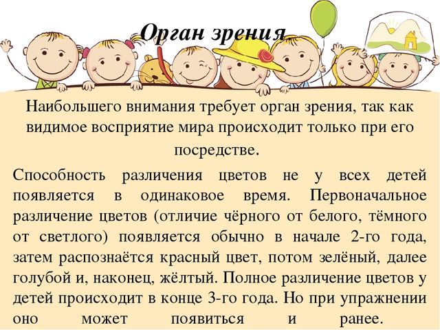 Организация работы с детьми раннего возраста по развитию анализаторов