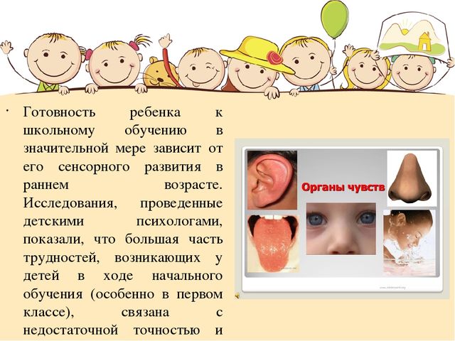 Организация работы с детьми раннего возраста по развитию анализаторов