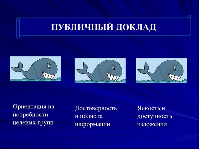 Презентация Публичный доклад ОО
