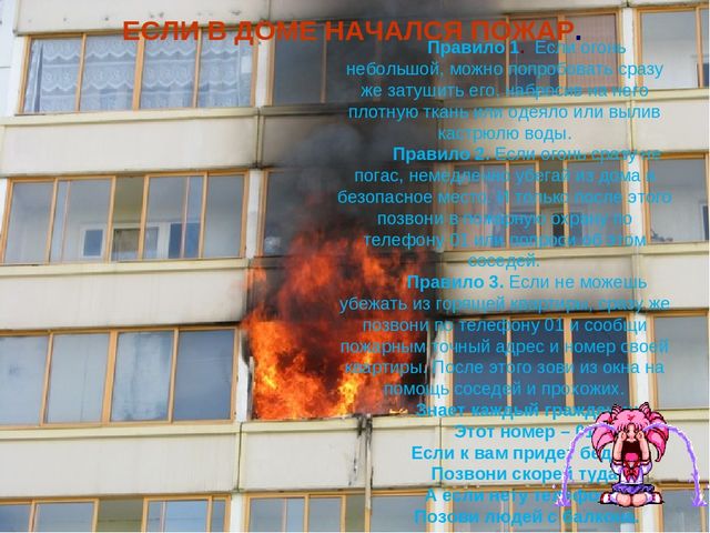 Презентация по пожарной безопасности