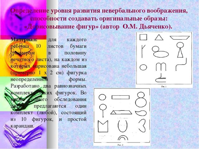 Диагностика познавательных процессов дошкольников