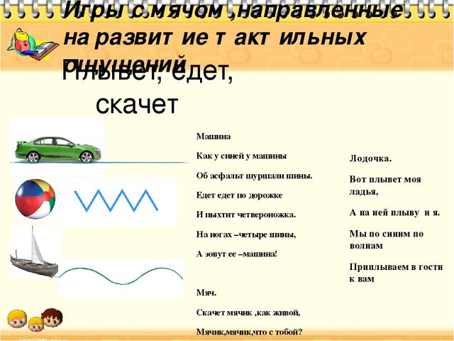 Презентация к проекту "Речь и мяч"
