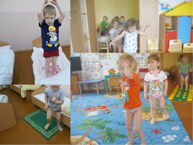 Оздоровительная гимнастика после дневного сна