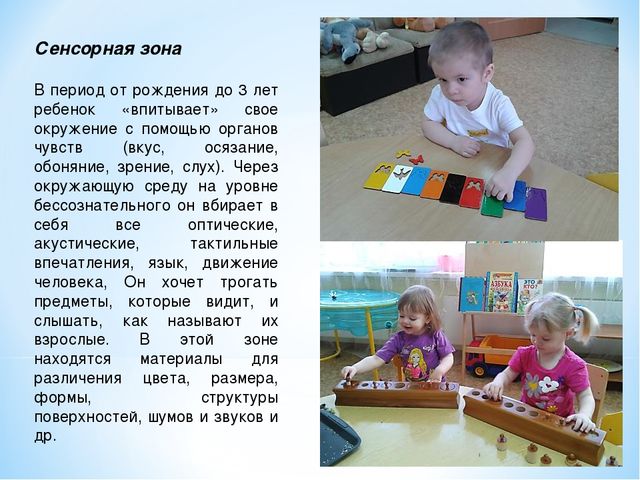 Презентация по применению методики Монтессори в младших группах ДО