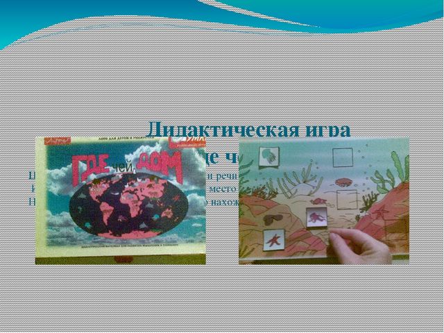 Презентация "Дидактические игры для развития мышления у детей старшего дошкольного возраста"