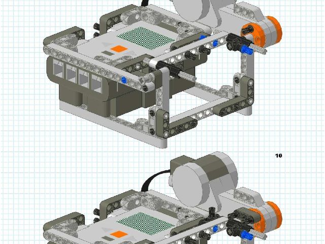 Инструкции по сборке: NXT Joystick - Пульт управления