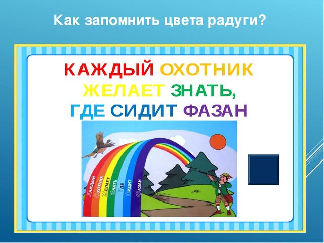 Графический редактор Paint. Рисуем радугу