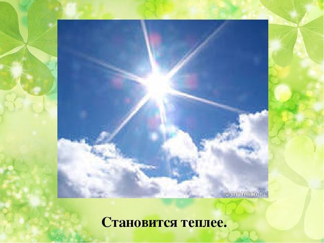 Презентация к занятию по ознакомлению с окружающим миром "Весна"