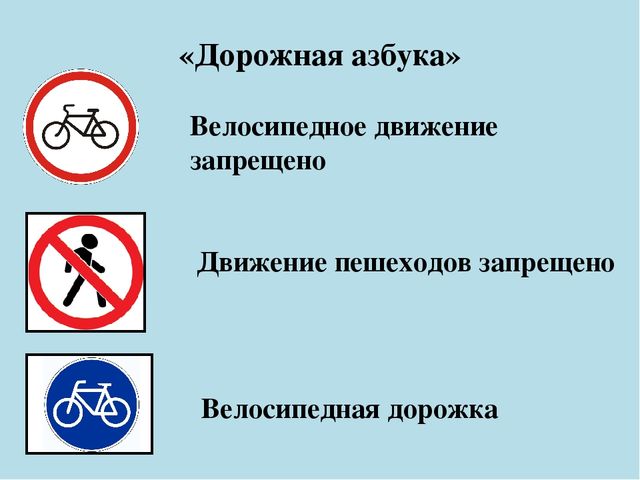 Презентация познавательного развития на тему "Дорожная Азбука"