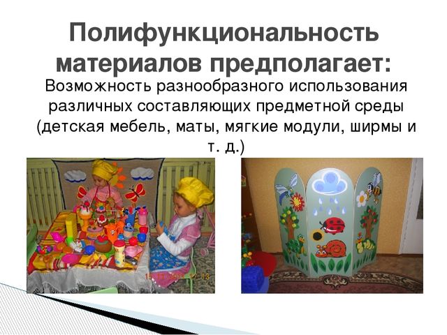 Презентация "Предметно-пространственная развивающая среда в соответствии с ФГОС ДО"
