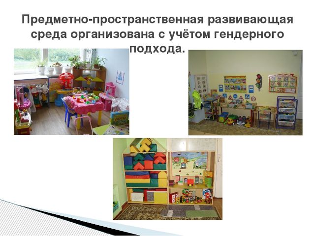 Презентация "Предметно-пространственная развивающая среда в соответствии с ФГОС ДО"