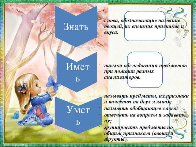 Презентация к занятию по развитию речи "В саду, на огороде"