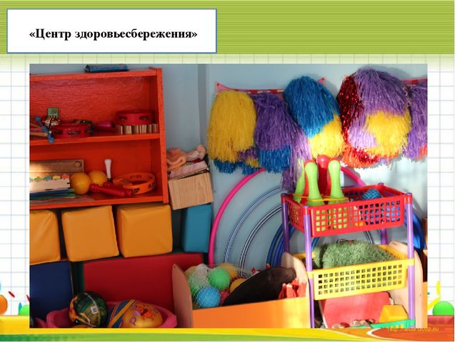 Предметно -пространственная среда средней группы
