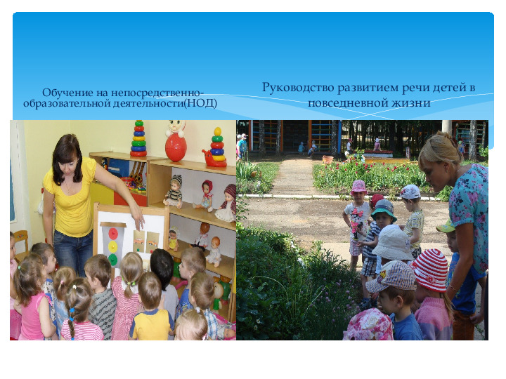 Презентация на тему "Развитие речи в ДОУ".