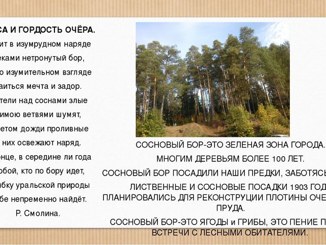 Очёр-город исторический, город современный