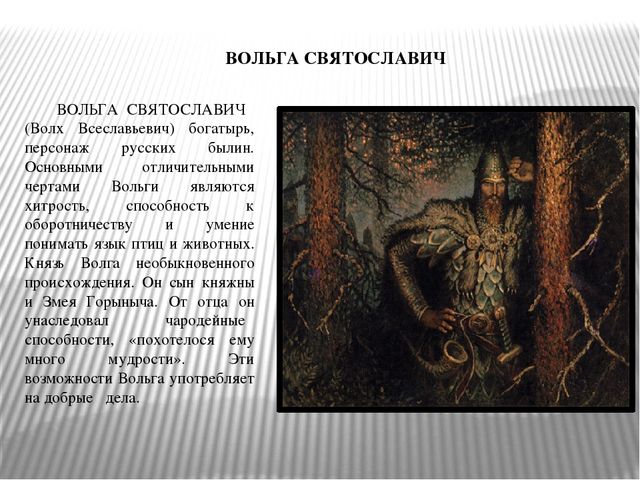 Волх. Волх-Вольга Святославич. Вольга Святославич (Волхв Всеславьевич). Богатырь Волх Всеславьевич. Вольга Святославич оборотень.