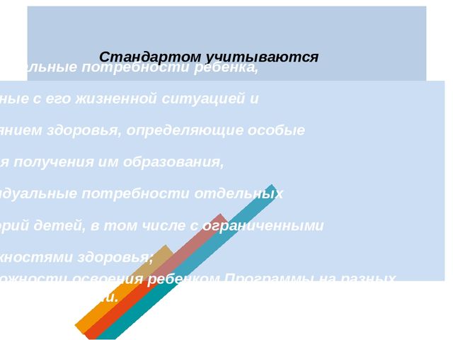 Презентация "Федеральный государственный образовательный стандарт в дошкольных организациях"