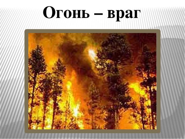 Презентация "Огонь друг - огонь-враг"