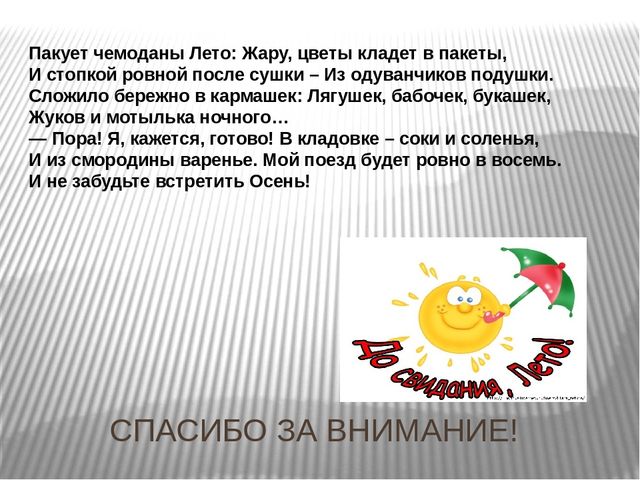 Презентация "Как мы провели лето в детском саду"