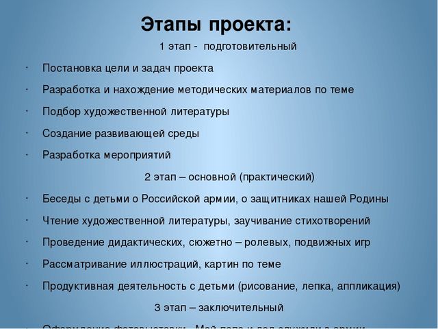 Презентация проекта "День защитника Отечества"