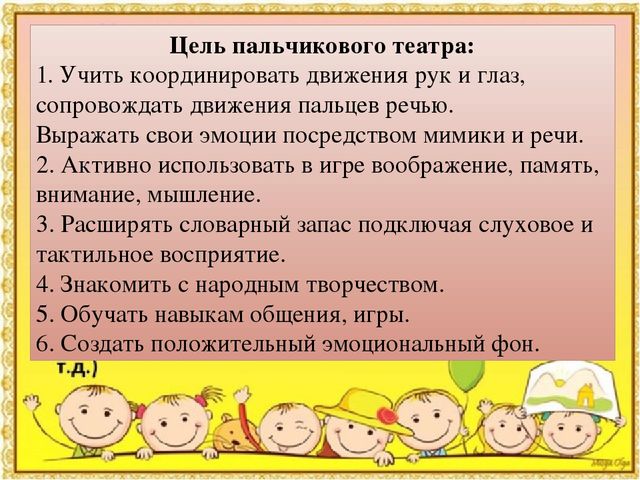 Презентация "Пальчиковый театр для дошкольников"