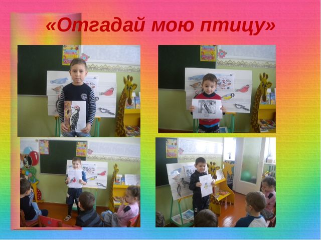 Презентация из опыта работы к проекту "Зимующие птицы"