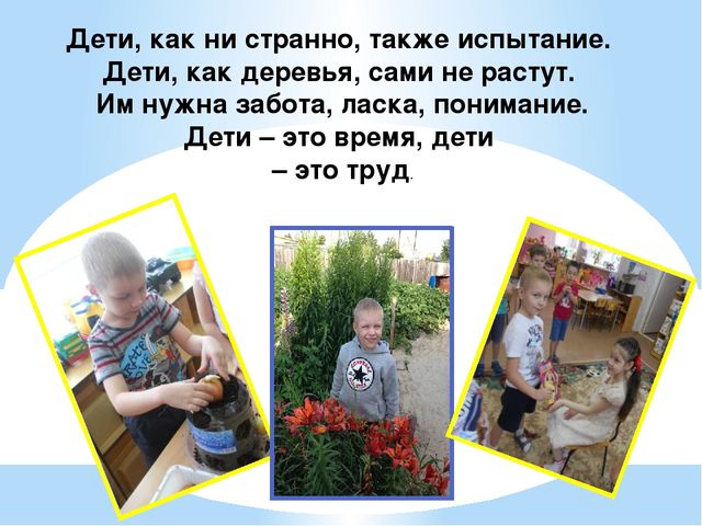 Презентация "Лучшая семья ДОУ"