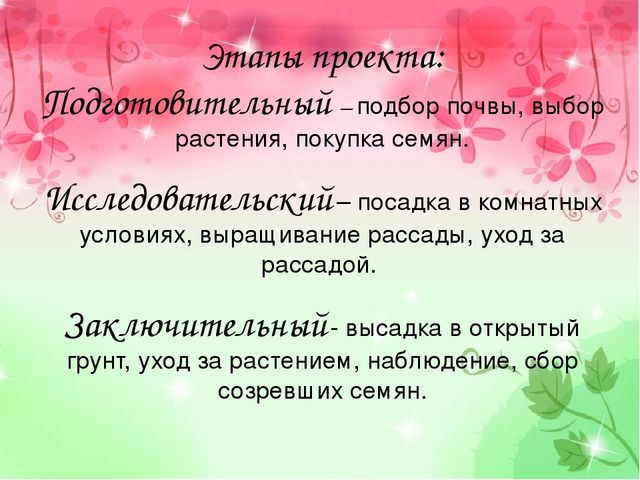 Проект "Аленький проект" (старший возраст)