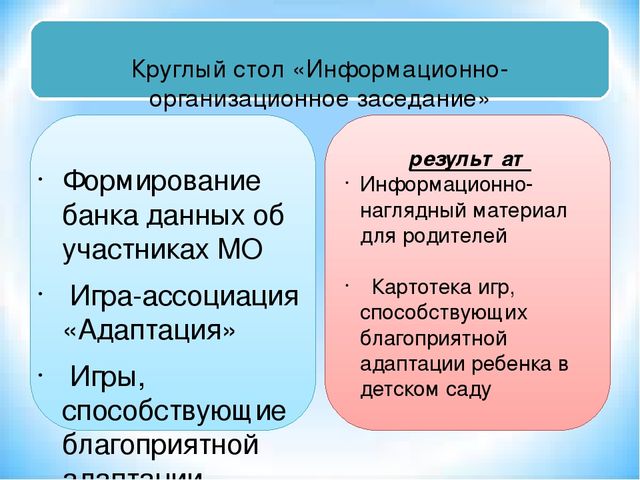 Организация работы с детьми раннего возраста