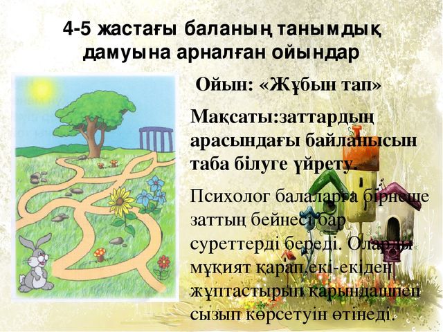 Мектепке дейінгі білім беру мен тәрбиелеудің заманауи әдістері