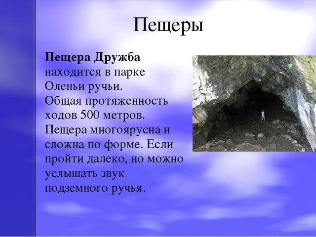 Презентация по экологическому воспитанию на тему "Оленьи ручьи"