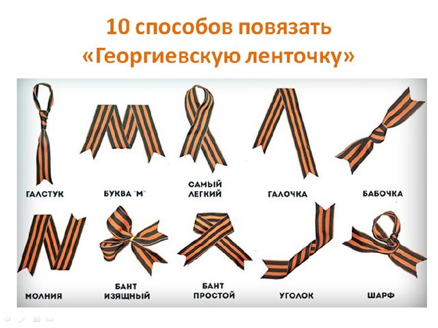 Презентация по патриотическому воспитанию "Георгиевская ленточка"
