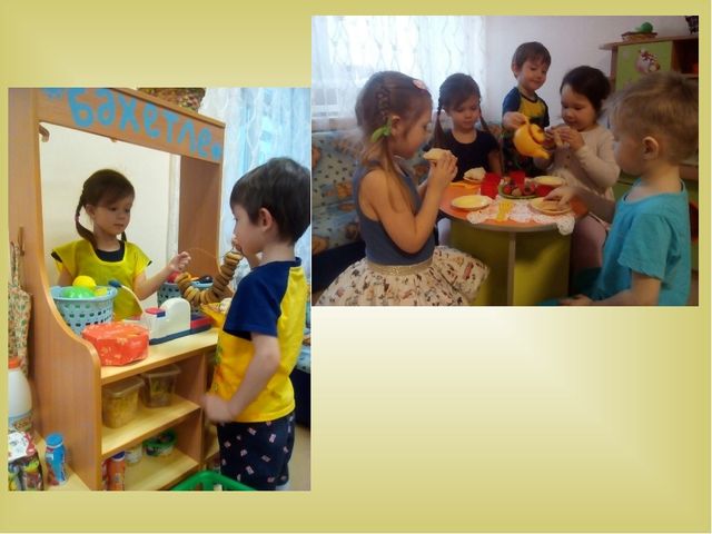 Взаимосвязь сюжетно-ролевой игры с художественно - эстетическим развитием детей дошкольного возраста "Тестопластика"