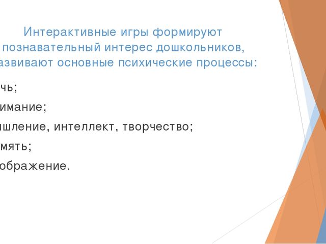 Тема: «Использование интерактивной доски в работе с детьми»