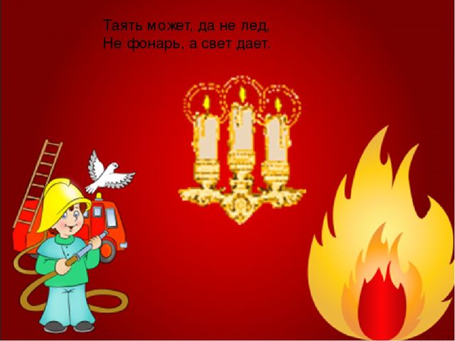 Загадки про пожарную безопасность