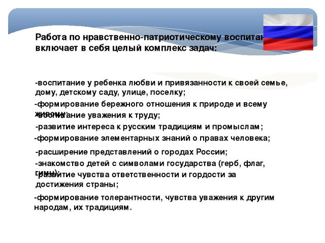 Презентация "Нравственно- патриотическое воспитание дошкольников"