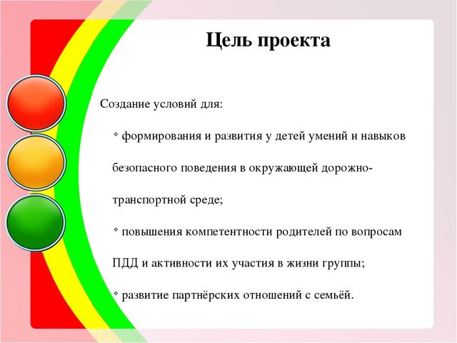 Презентация проекта на тему: «Школа дорожной безопасности»