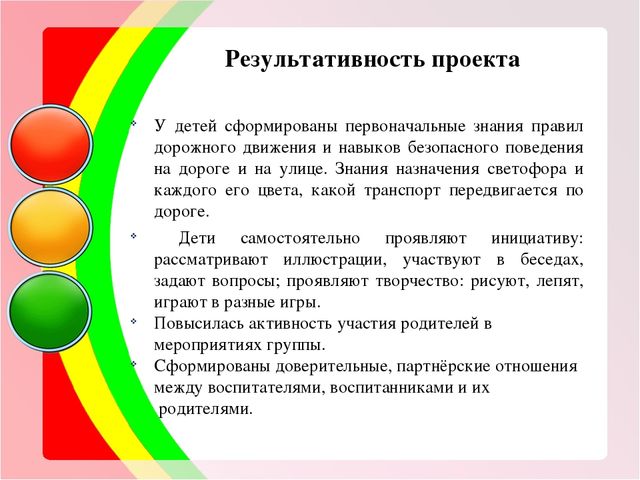 Презентация проекта на тему: «Школа дорожной безопасности»