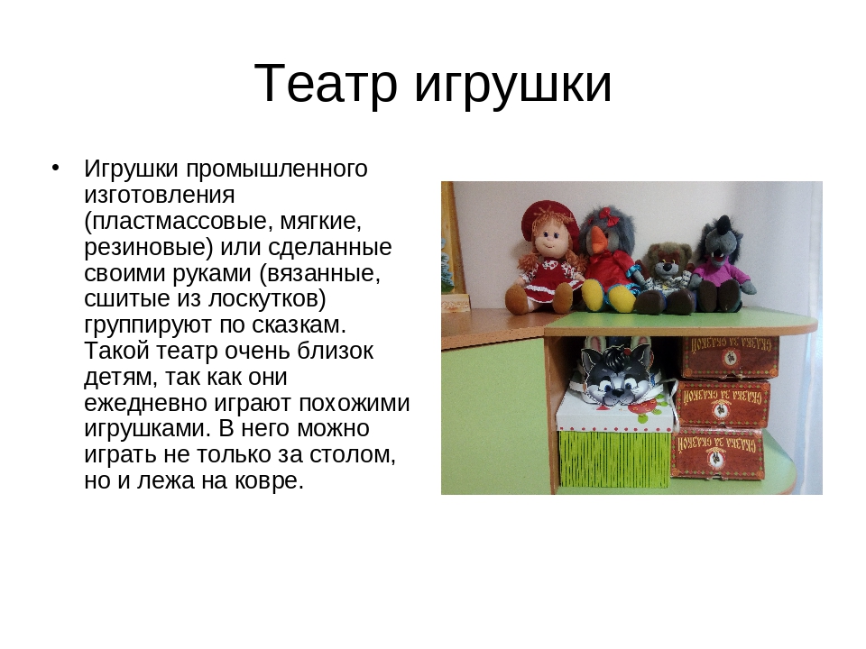 Презентация на тему:"Театрализованная деятельность для старших дошкольников в детском саду".