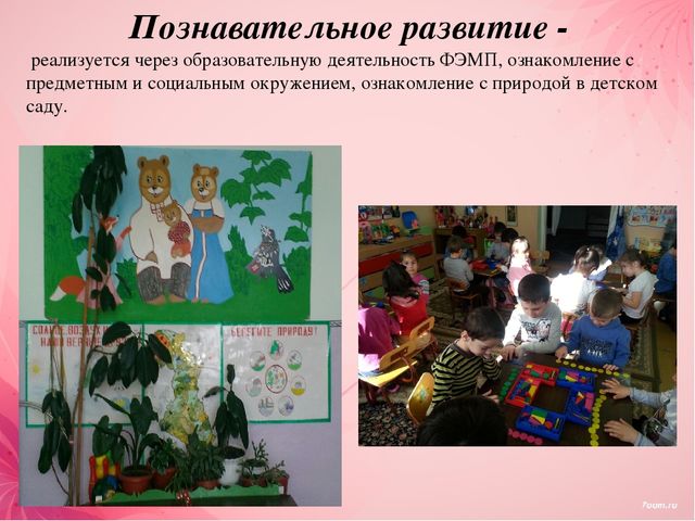 Презентация на тему: "Актуальные направления развития детей дошкольного возраста в условиях реализации ФГОС"