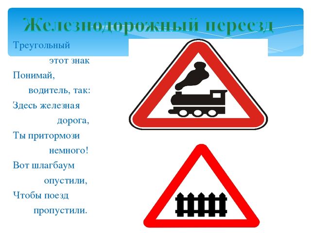 Презентация по ПДД "Дорожные знаки"