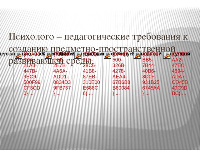 Презентация"Предметно-развивающая среда по ФГОС" (средняя группа)