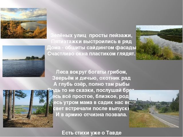 Презентация "Презентация г. Тавда"