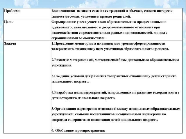 Инновационный проект "Мы разные, но мы вместе"