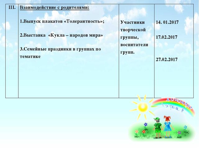 Инновационный проект "Мы разные, но мы вместе"